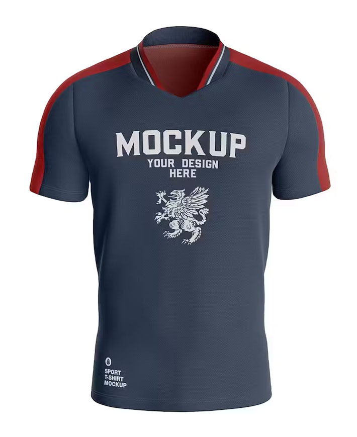 Men’s Sports T-Shirt Mockup