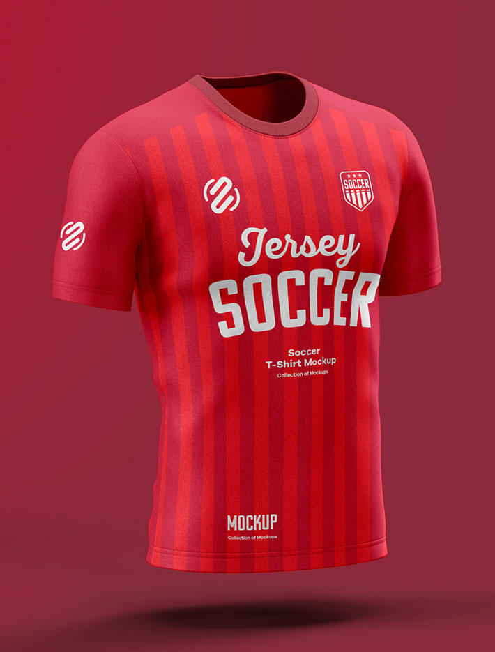 Soccer T-Shirt Mock-ups