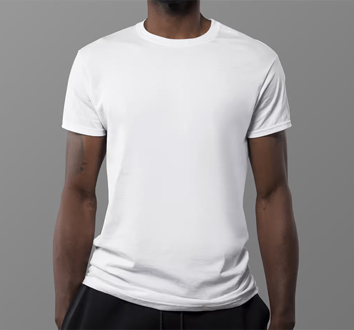 Realistic T-Shirt Mockup