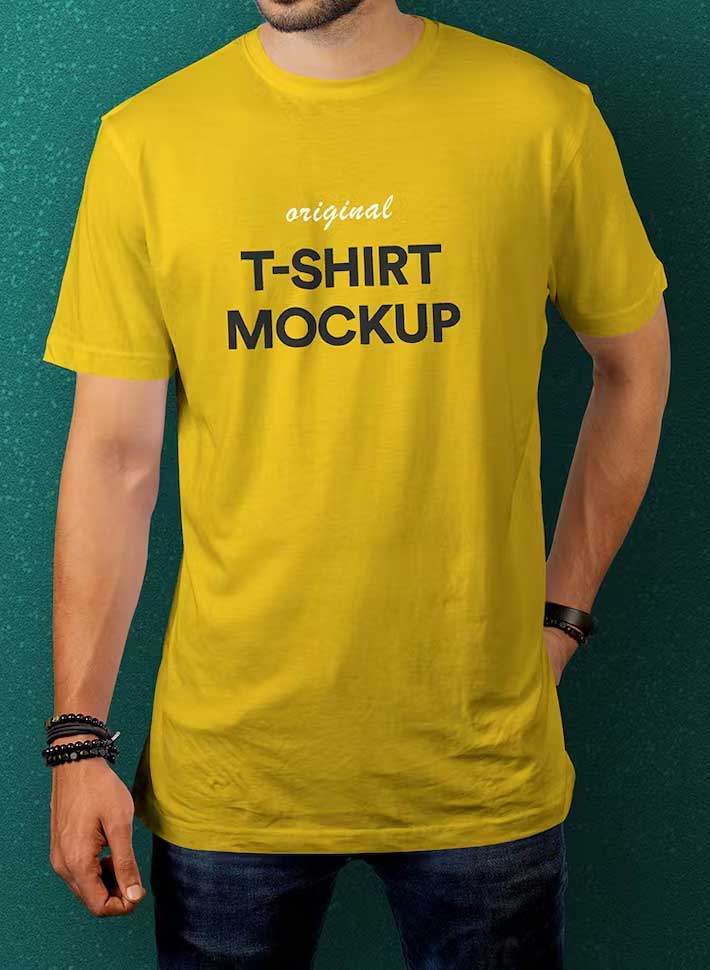 T-Shirt Mockup Vol 08