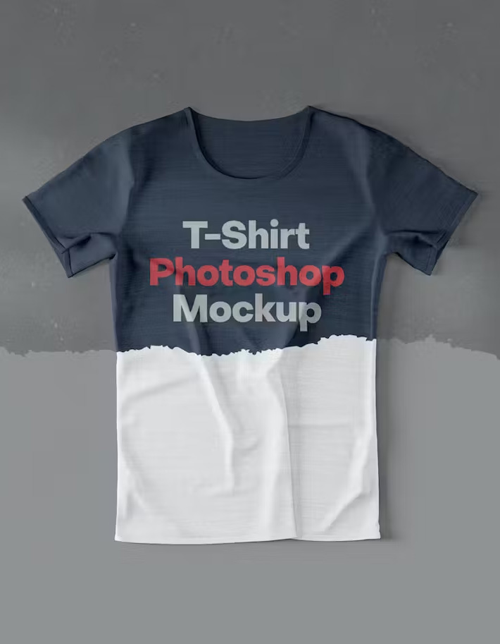 T-Shirt Photoshop Mockup Psd