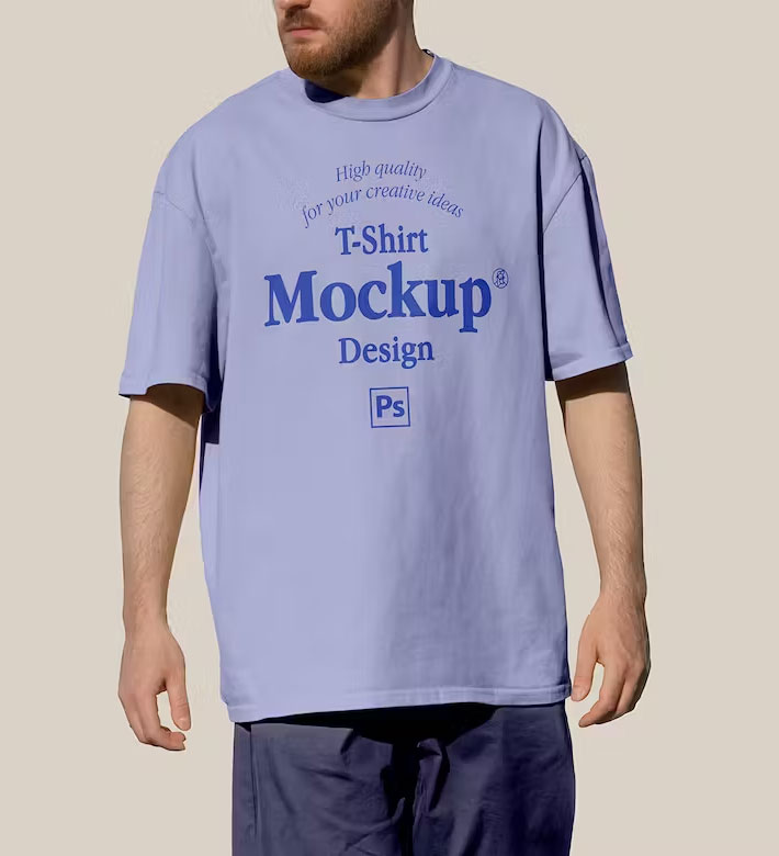 High Quality T-shirt Mock-up