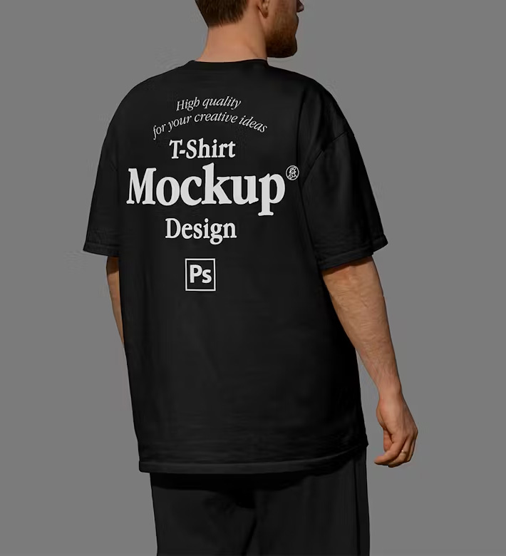 T-shirt Mock-up Design Psd