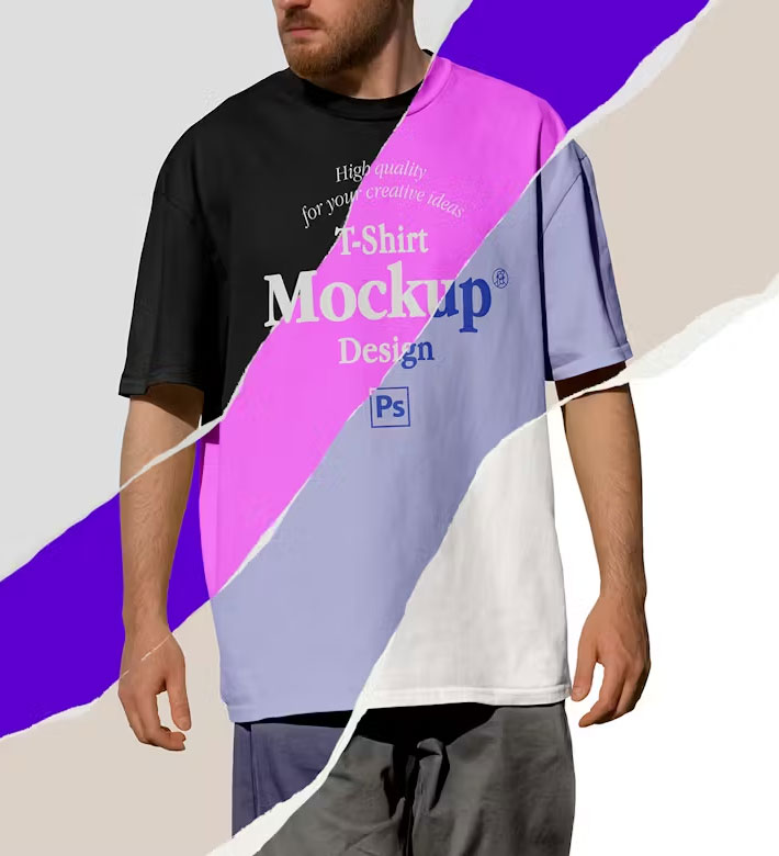T-shirt Mock-up Psd