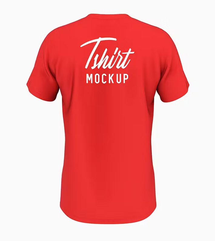 Back and Front T-shirt Mockup - T Shirt Mockups