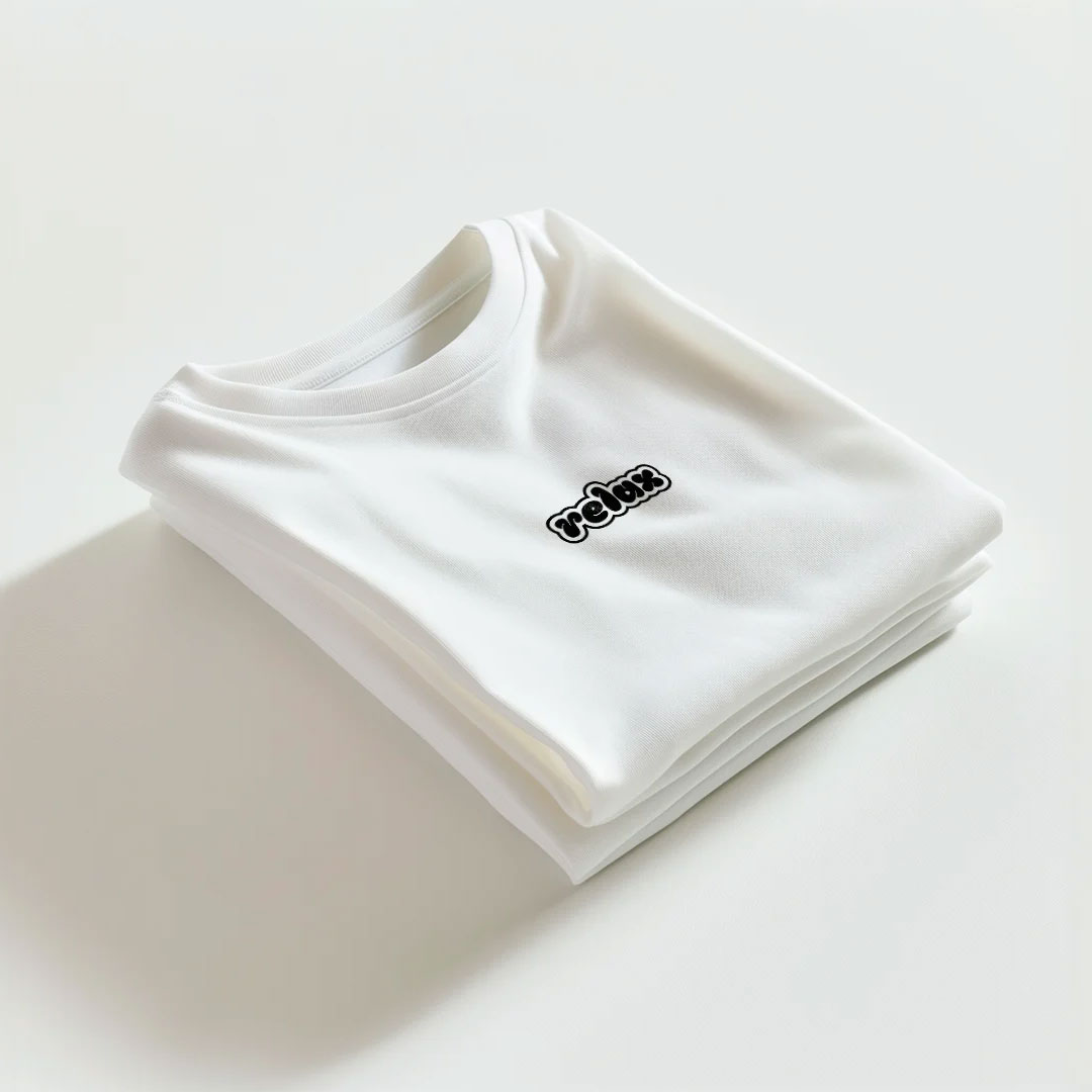Free Folded T-Shirt Mockup